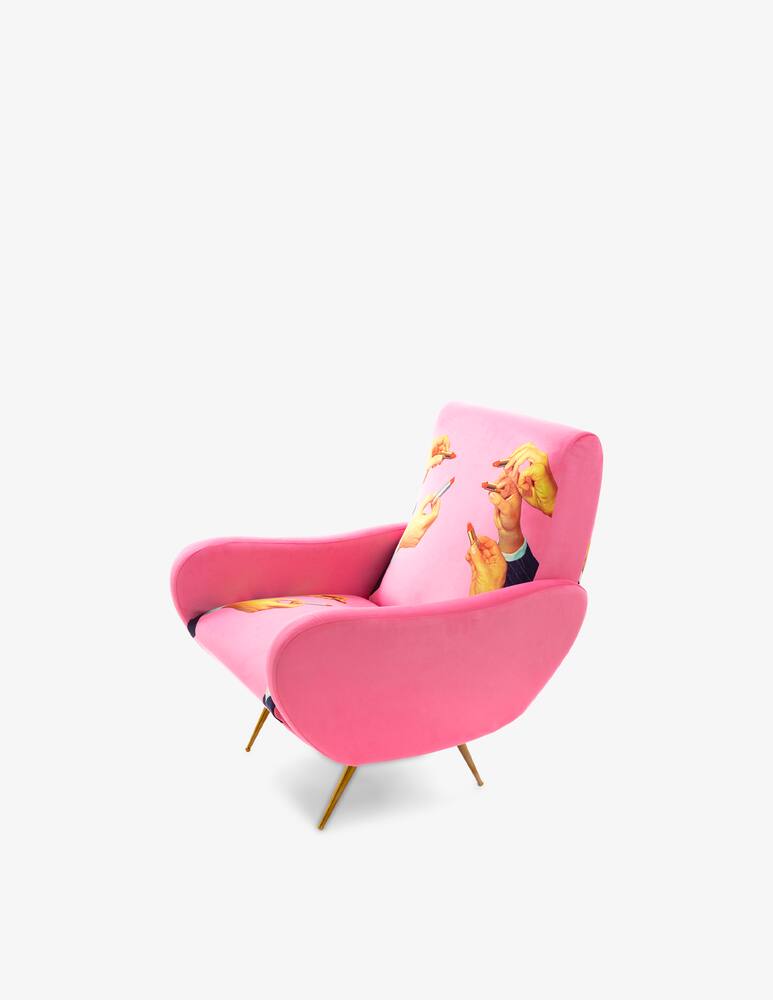 rinascente Seletti Armchairs Pink Lipsticks - Multi