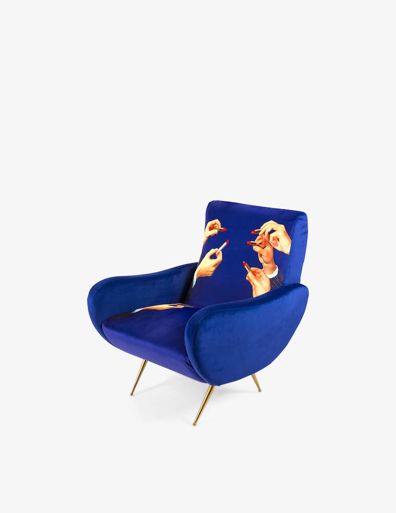 rinascente Seletti Poltrona "Toiletpaper" Lipsticks - Multicolor