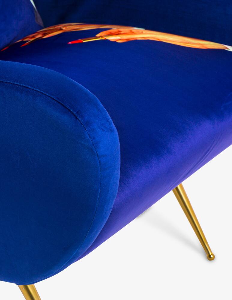 rinascente Seletti Poltrona "Toiletpaper" Lipsticks - Multicolor