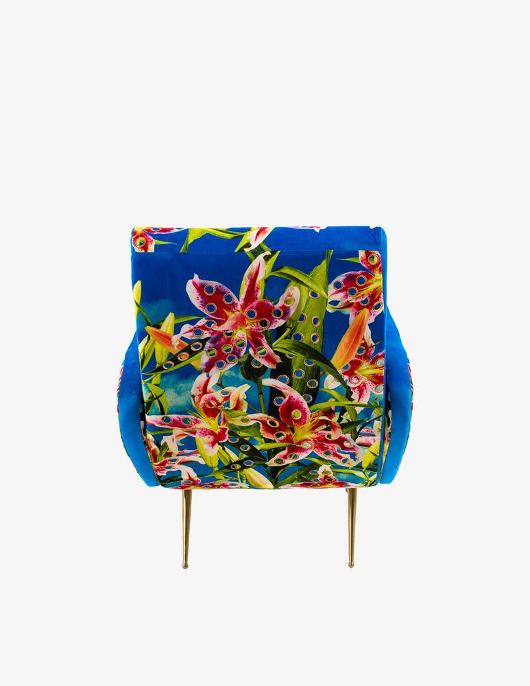 rinascente Seletti Poltrona "Toiletpaper" Flowers - Multicolor