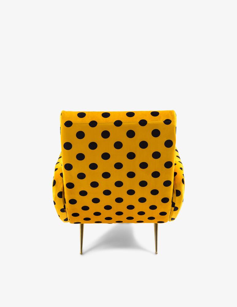 rinascente Seletti Padded Wooden Poltrona Toiletpaper Cm.70X79 H.86 - Shit