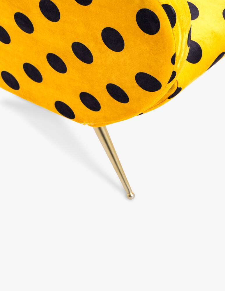 rinascente Seletti Padded Wooden Poltrona Toiletpaper Cm.70X79 H.86 - Shit