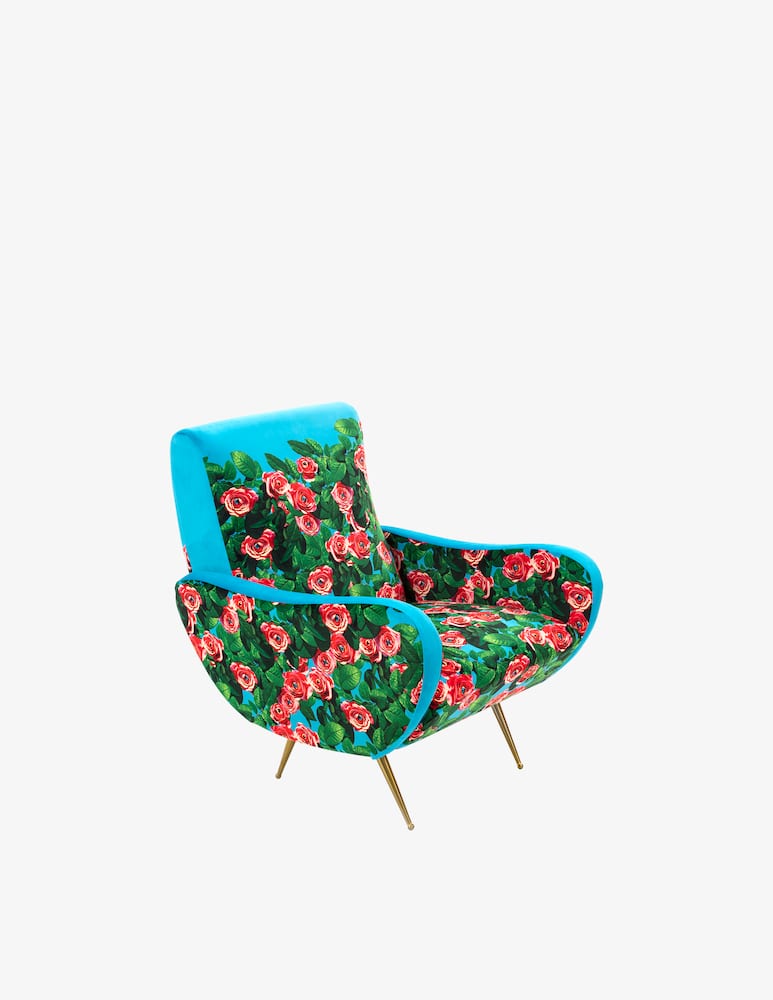 Seletti Poltrona Toiletpaper Roses - immagine 2 Seletti Poltrona Toiletpaper Roses - immagine 2