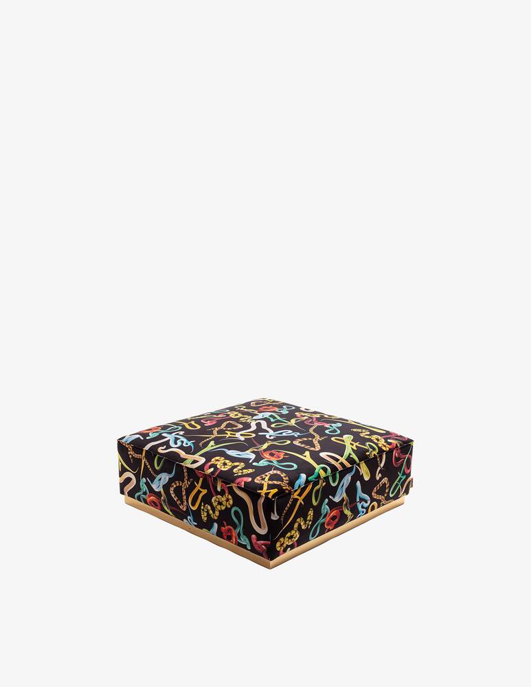 rinascente Seletti Pouf "Toiletpaper Home" Snakes - Multicolor