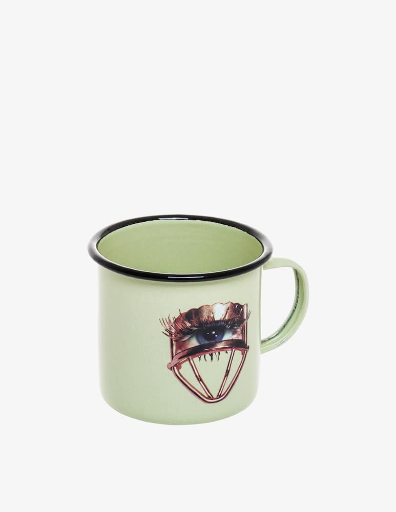 rinascente Seletti Mug Occhio Smaltato - Verde