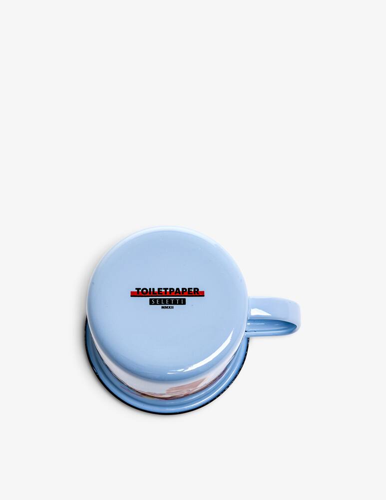 rinascente Seletti Tazza "Toiletpaper" Uccellino - Azzurro