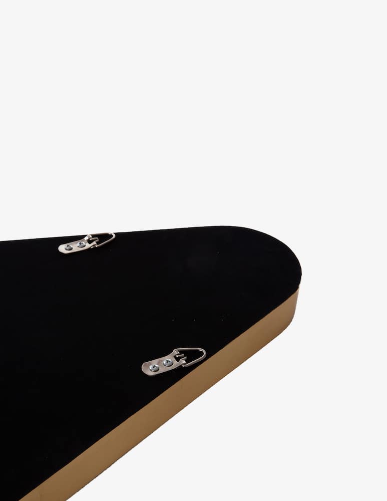 rinascente Seletti Specchio Sagomato "Toiletpaper Home Trumpets" - Oro