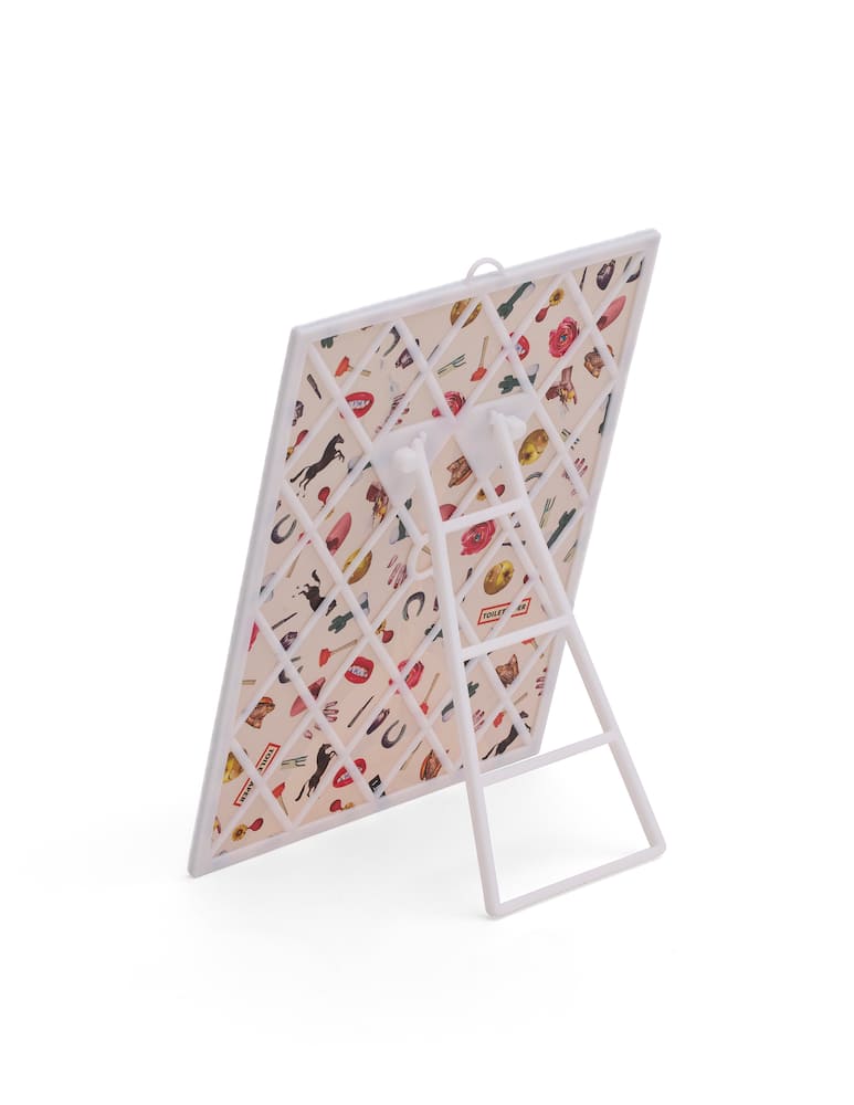 rinascente Seletti Mirror "Toiletpaper" Drill - Multi