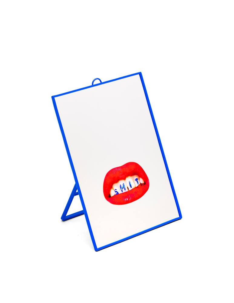 rinascente Seletti Mirror Small Shit Cm.17.5X23 - Multi