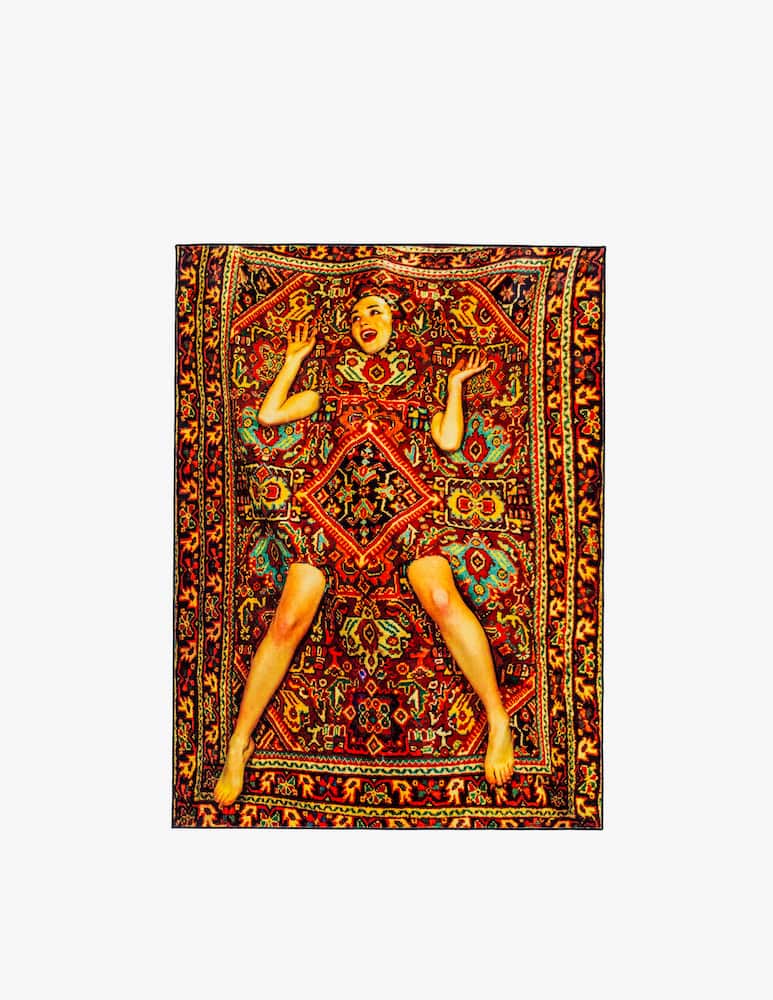 rinascente Seletti Tappeto Lady On Carpet - Multicolor