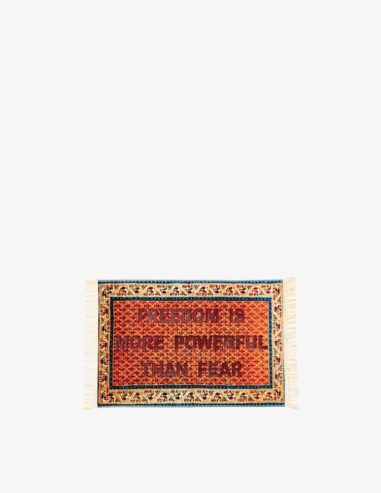 Seletti Tappeto Burnt Carpet #1Freedom - immagine 1 Seletti Tappeto Burnt Carpet #1Freedom - immagine 1