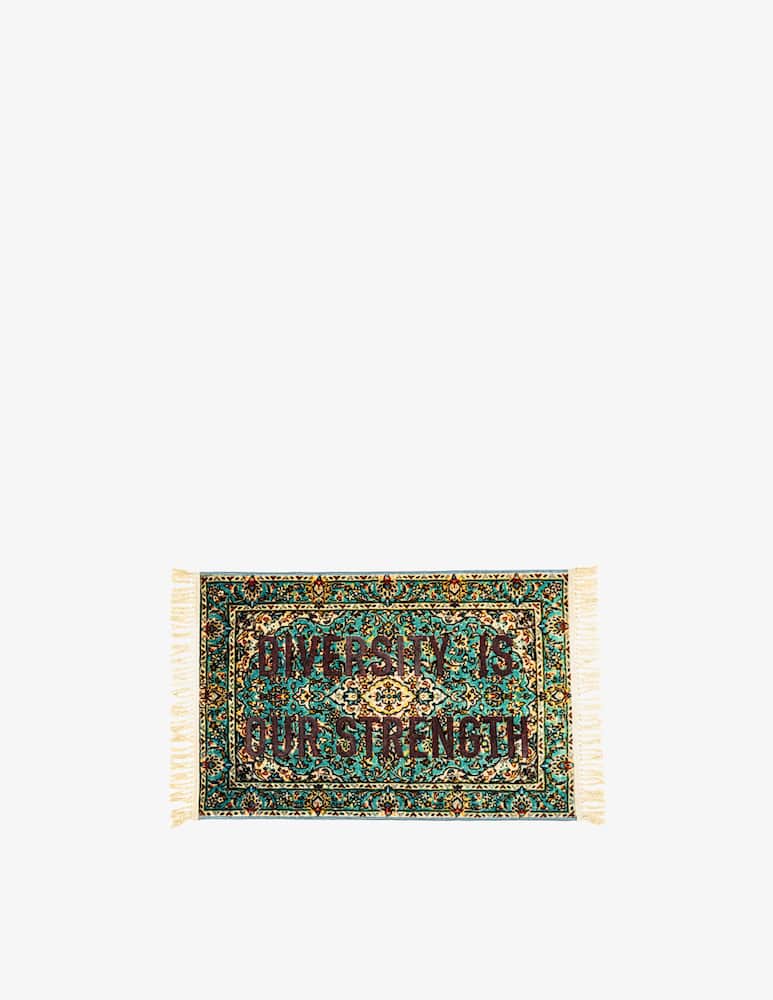 Seletti Tappeto Burnt Carpet #5Diversity - immagine 1 Seletti Tappeto Burnt Carpet #5Diversity - immagine 1