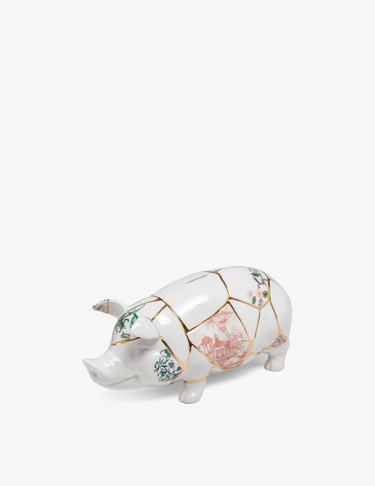 Seletti Salvadanaio "Kintsugi Piggy Bank" - immagine 2 Seletti Salvadanaio "Kintsugi Piggy Bank" - immagine 2