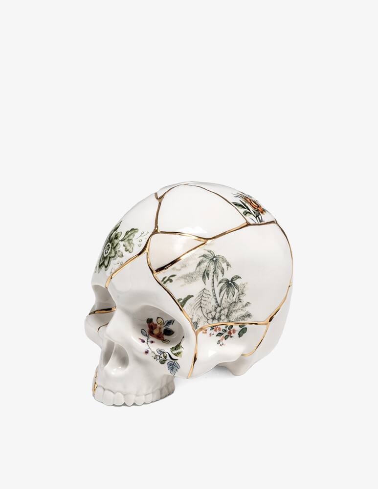 rinascente Seletti "Kintsugi Skull" Oggetto Decorativo