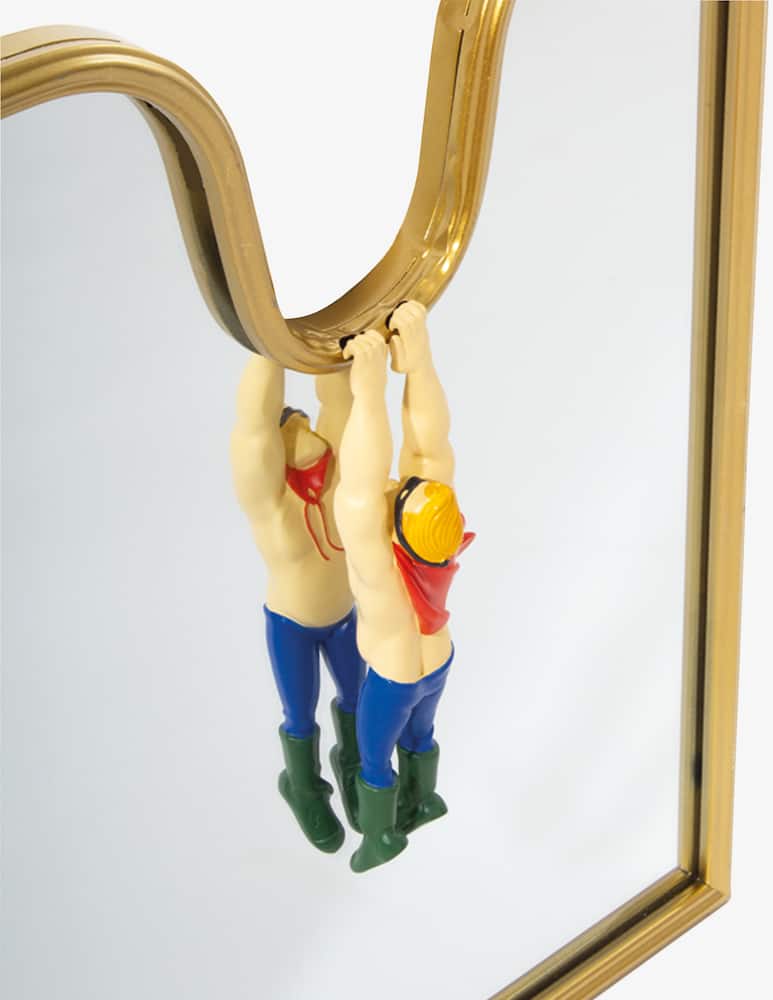 rinascente Seletti Specchio "Circus Mirror" Superhero