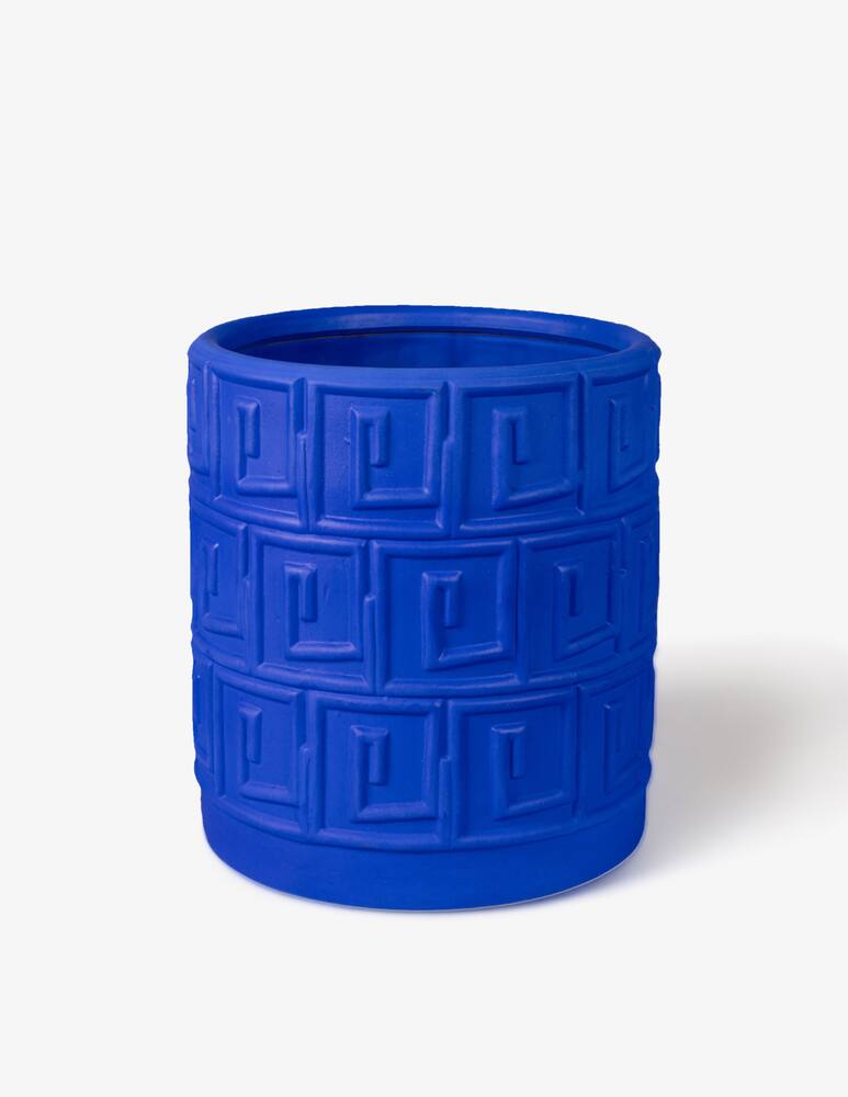 rinascente Seletti Vaso E Sottovaso Greca Blu