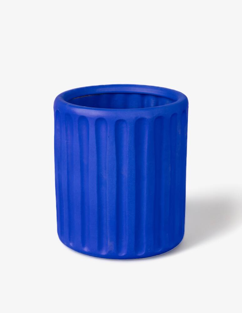 rinascente Seletti Vaso E Sottovaso Dorico Blu