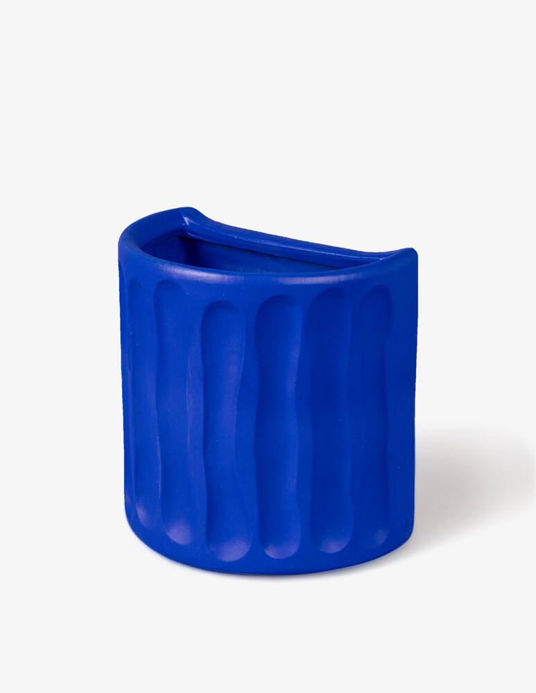 rinascente Seletti Wall Vase Dorico Blue