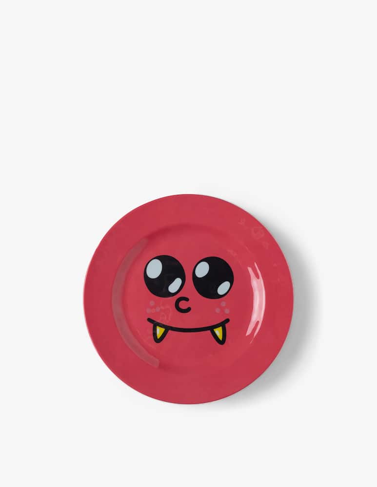 Seletti Piatto Piano Monsters Baby Gregorio - immagine 1 Seletti Piatto Piano Monsters Baby Gregorio - immagine 1