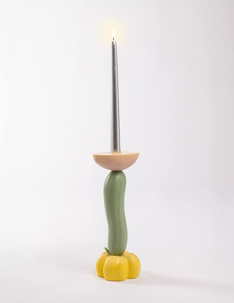 rinascente Seletti Candlestick "Vitamin" - Cucumber