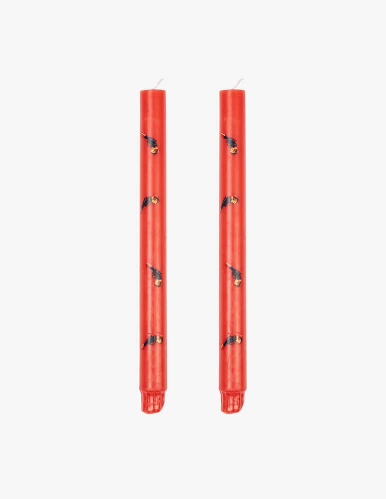 rinascente Seletti Toiletpaper Revolver Candela A Stelo Set 2pz