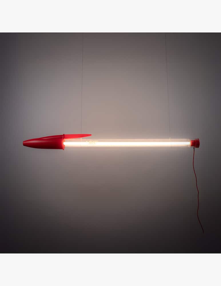 rinascente Seletti "Bic Lamp" Red Lampada Da Parete/Sospensione 