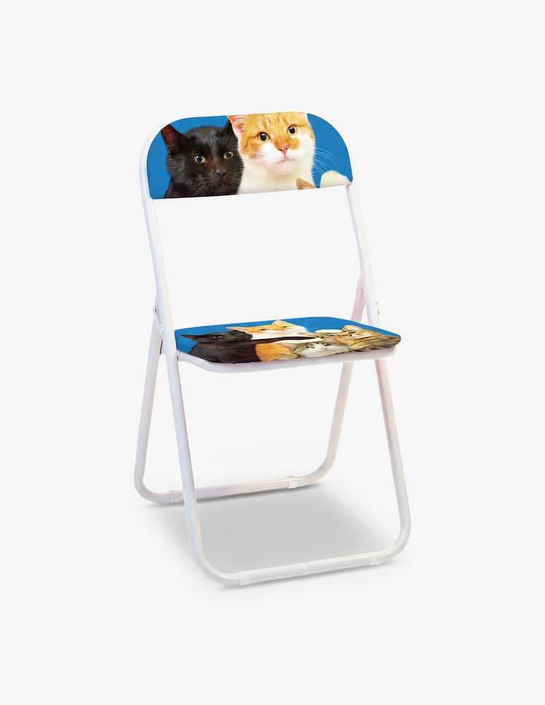 rinascente Seletti Folding Chair "Toiletpaper Home" Polycats