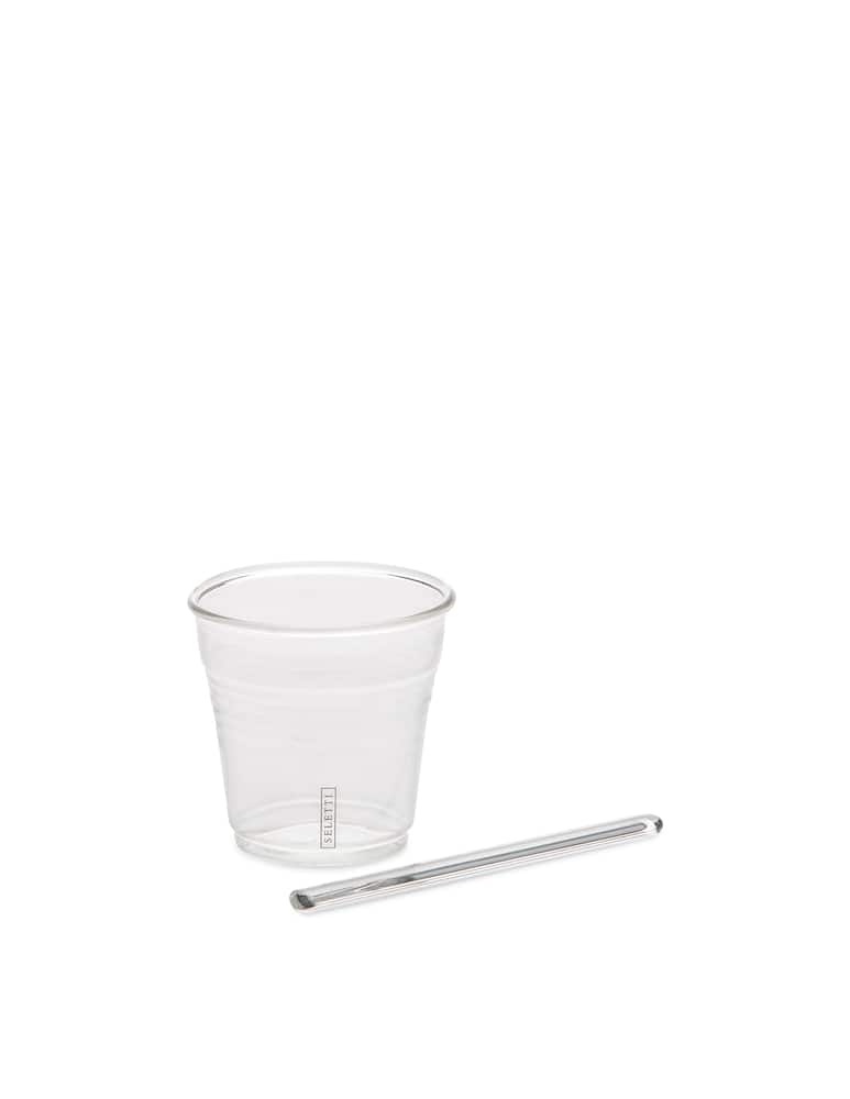 rinascente Seletti 6 Bicchierini da caffè Estetico Quotidiano - Trasparente