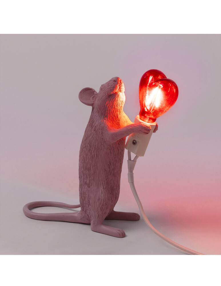 rinascente Seletti Mouse Lampada-Step Lampada Standing Valentine'S Day