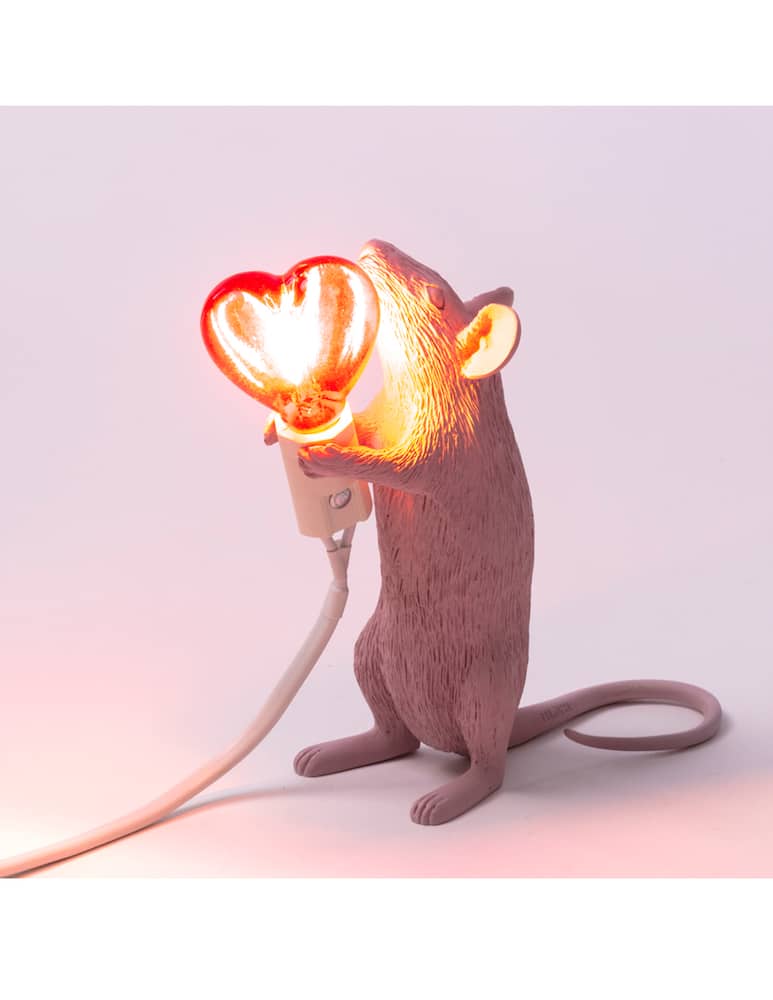 rinascente Seletti Mouse Lampada-Step Lampada Standing Valentine'S Day