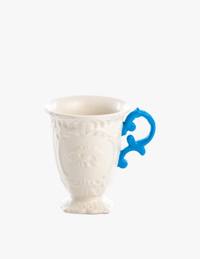 Seletti Tazza I-Wares Manico Azzurro - immagine 1 Seletti Tazza I-Wares Manico Azzurro - immagine 1