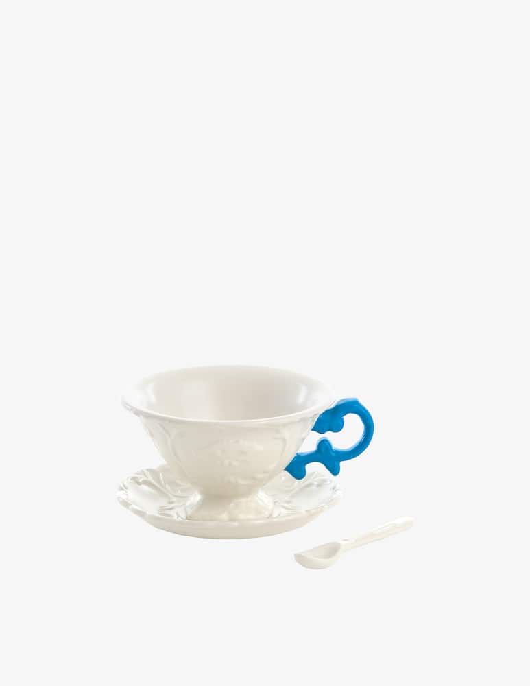 Seletti Set da Te' I-Wares Manici Azzurro - immagine 1 Seletti Set da Te' I-Wares Manici Azzurro - immagine 1
