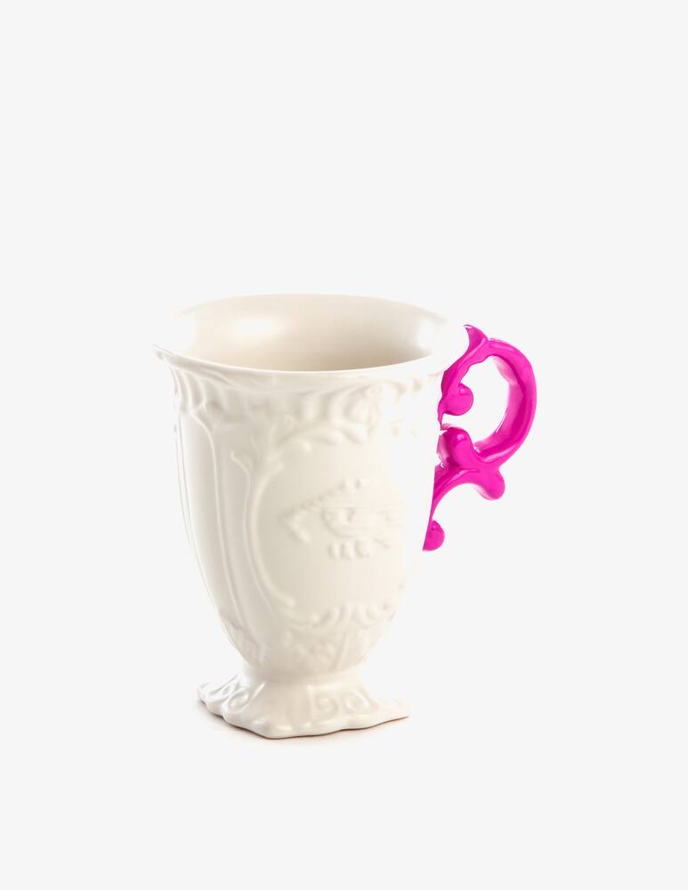 Seletti Tazza I-Wares Manico Fucsia - immagine 2