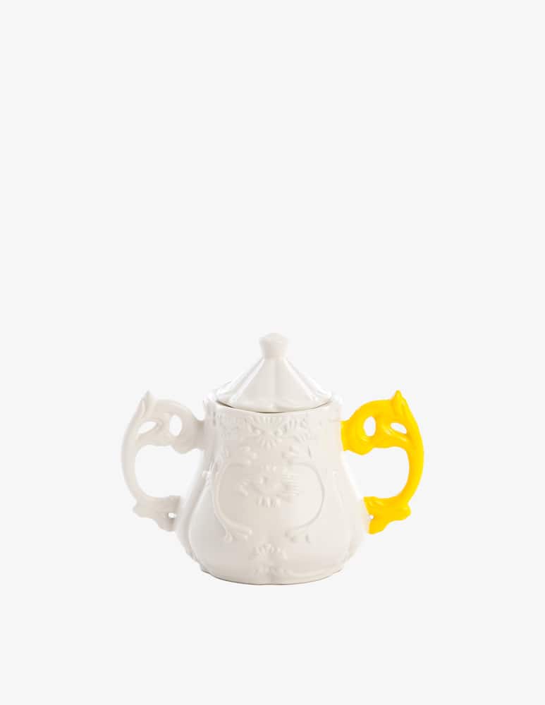 Seletti Zuccheriera I-Wares Manico Giallo - immagine 1 Seletti Zuccheriera I-Wares Manico Giallo - immagine 1