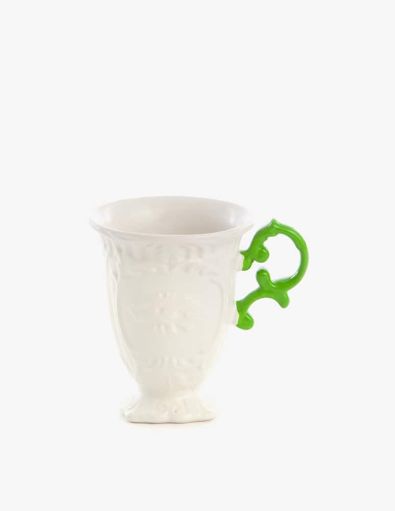 Seletti Tazza I-Wares Manico Verde - immagine 1 Seletti Tazza I-Wares Manico Verde - immagine 1