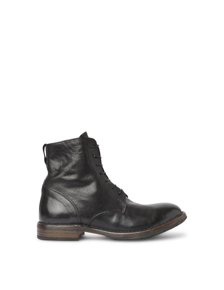 rinascente Moma Stivaletto in pelle con zip laterale