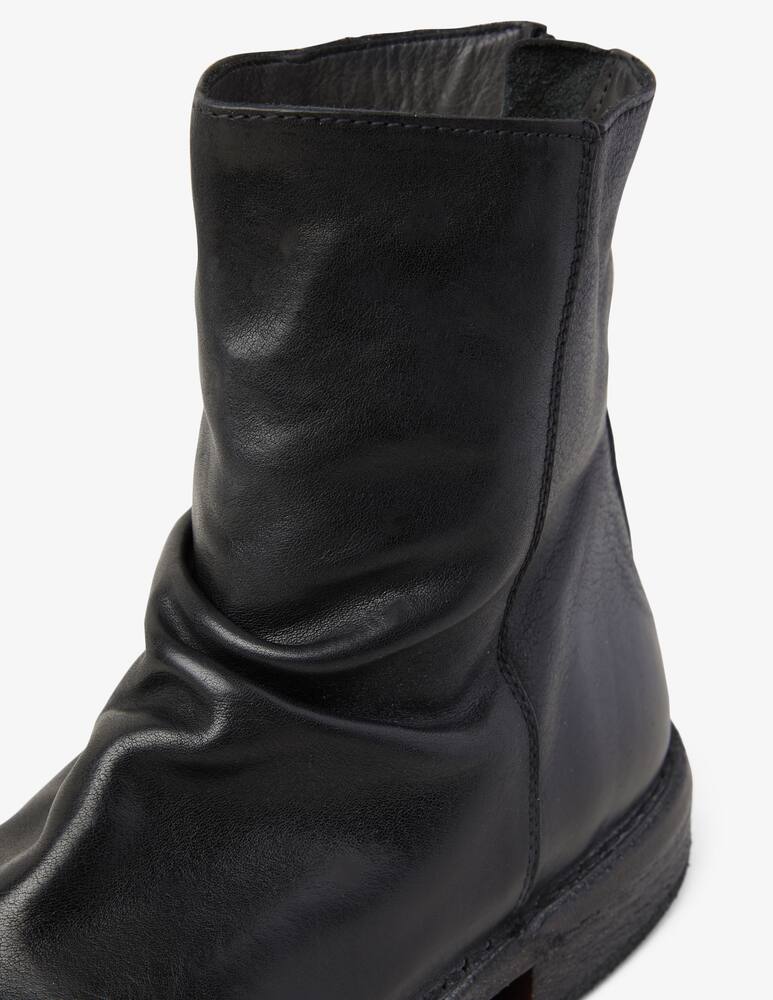 rinascente Moma Boots chelsea zip retro cusna - Black