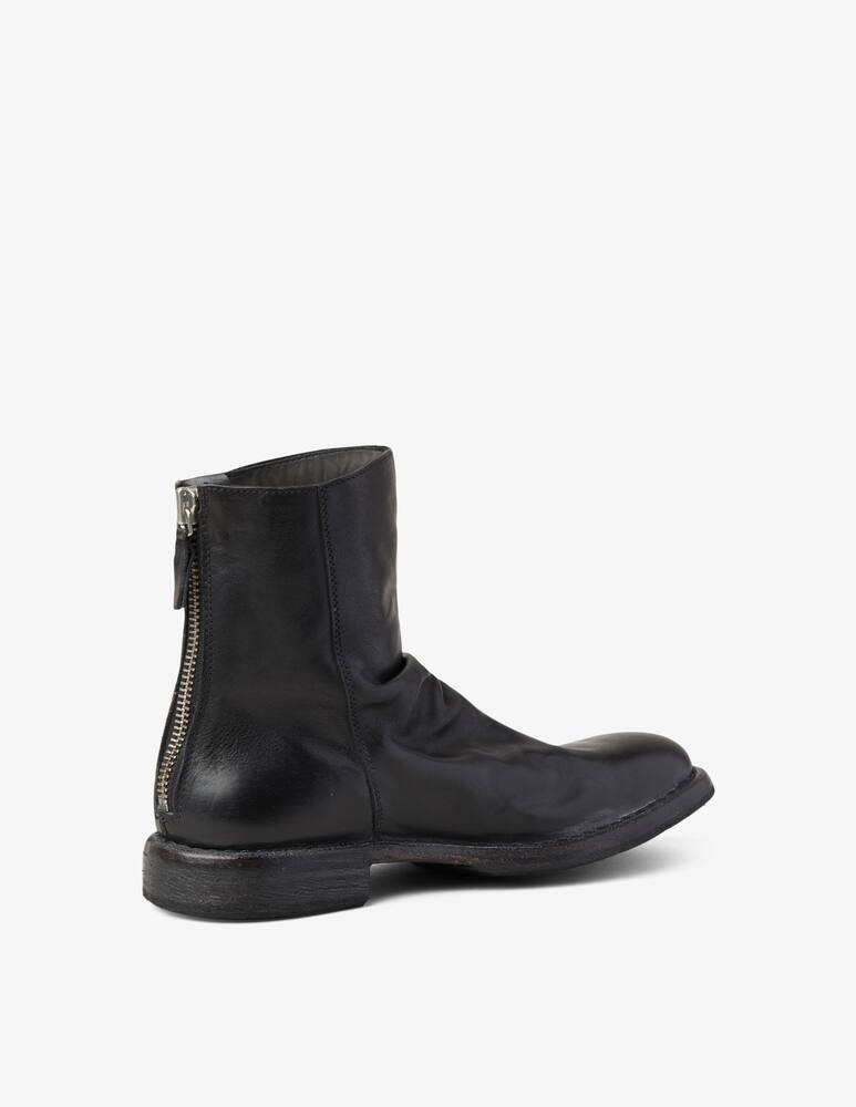 rinascente Moma Boots chelsea zip retro cusna - Black