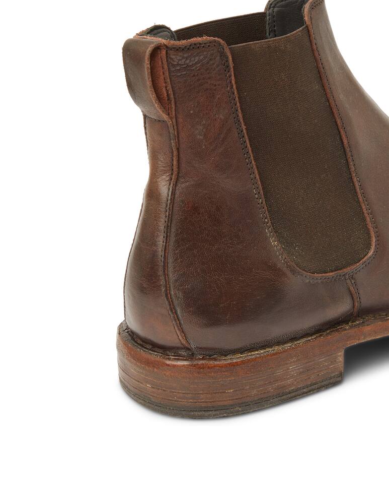 rinascente Moma Chelsea leather boots cusna - Brown