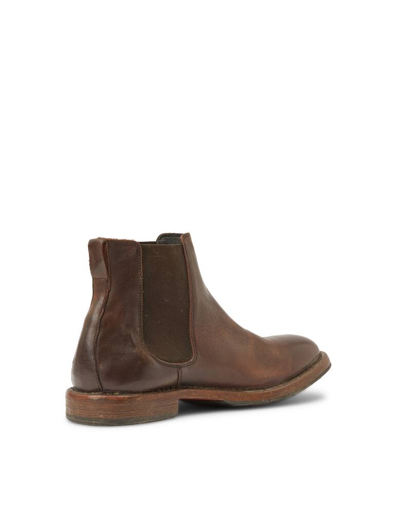 rinascente Moma Chelsea leather boots cusna - Brown