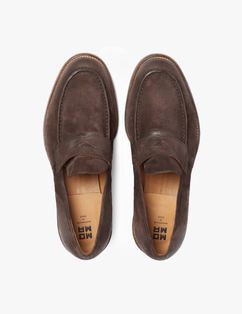 rinascente Moma Suede nottingham loafer - brown