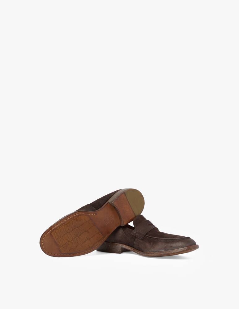 rinascente Moma Suede nottingham loafer - brown