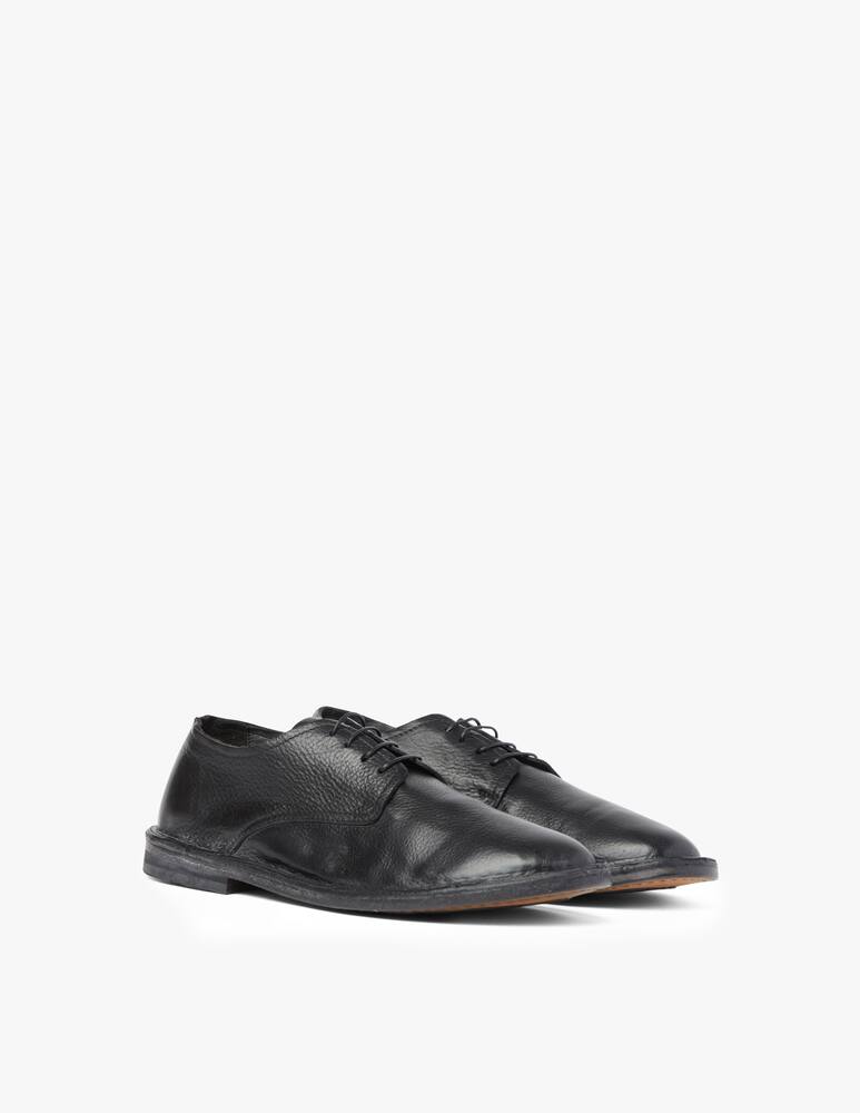rinascente Moma Nairobi soft skin leather derby shoes - black