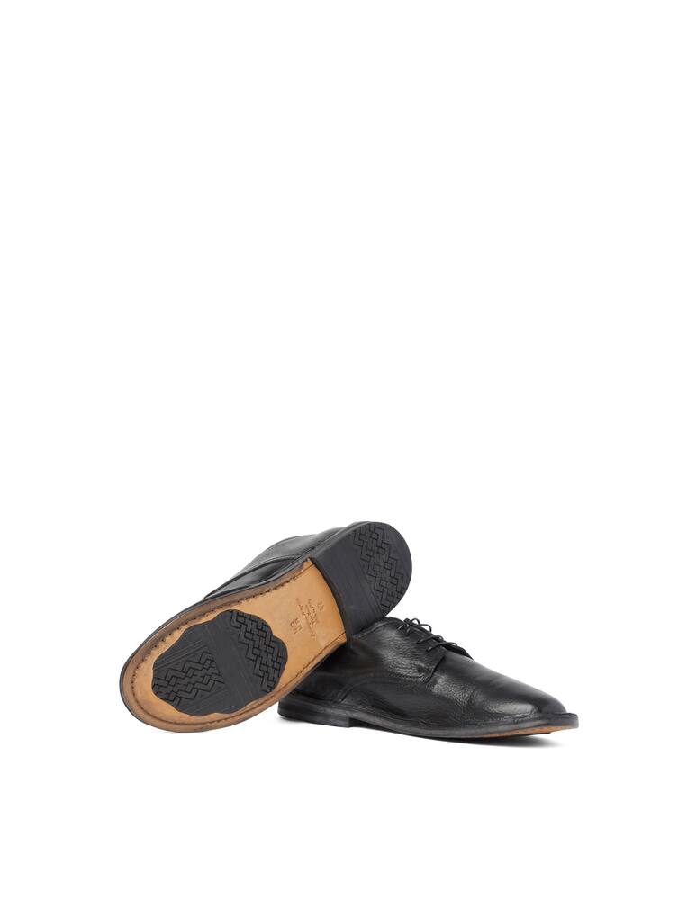 Moma Scarpa derby pelle morbida nairobi - nero - immagine 5