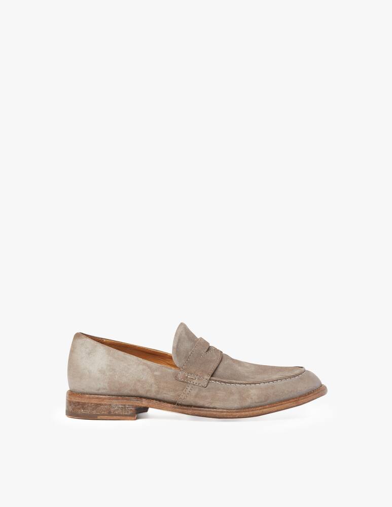 Moma Suede nottingham loafer - grey - picture 1