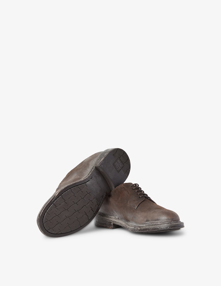rinascente Moma Derby suede - Brown