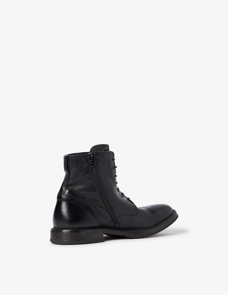 Moma Lace-up leather boots - picture 3 Moma Lace-up leather boots - picture 3