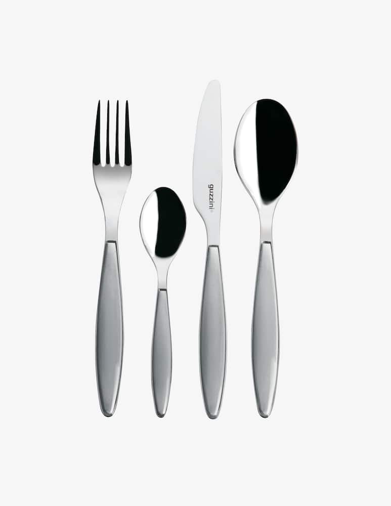 rinascente Guzzini Feeling Set Posate 24pz Bicolore