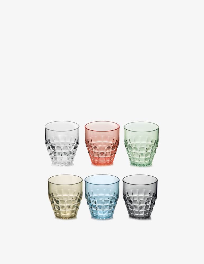 rinascente Guzzini Tiffany Set 6 Bicchieri Bassi