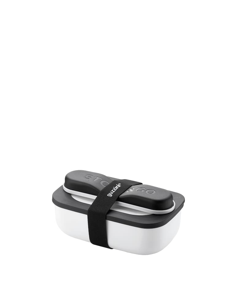 Guzzini Store&Go Set Lunch Box Con Posate Da Viaggio - immagine 1 Guzzini Store&Go Set Lunch Box Con Posate Da Viaggio - immagine 1
